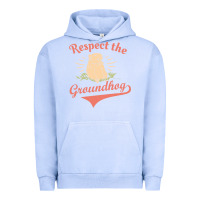 Pigment Grape Ice respect the groundhog happy groundhog day vintage Urban Hoodie - linhVisuals