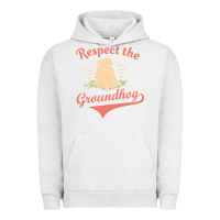Pigment Lunar Rock respect the groundhog happy groundhog day vintage Urban Hoodie - linhVisuals