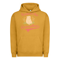 Pigment Peanut Butter respect the groundhog happy groundhog day vintage Urban Hoodie - linhVisuals