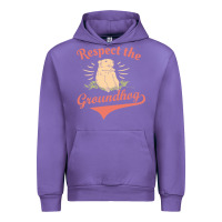 Tulip respect the groundhog happy groundhog day vintage Urban Hoodie - linhVisuals