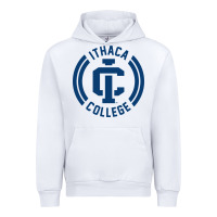 White ithaca college bombers Urban Hoodie - linhVisuals