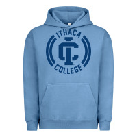 Pigment Pebble Blue ithaca college bombers Urban Hoodie - linhVisuals