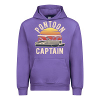 Tulip retro pontoon captain of the boat funny river cruising gift for pontoo Urban Hoodie - linhVisuals
