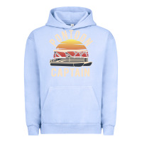 Pigment Grape Ice retro pontoon captain of the boat funny river cruising gift for pontoo Urban Hoodie - linhVisuals