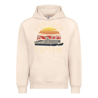 Sandshell retro pontoon captain of the boat funny river cruising gift for pontoo Urban Hoodie - linhVisuals
