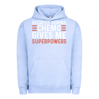 Pigment Grape Ice secretly hoping chemo gives me superpowers cancer awareness gifts Urban Hoodie - linhVisuals
