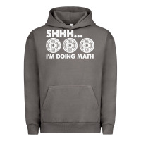 Pigment Tornado shhh i'm doing math gym funny bodybuilding weightlifting humor quote Urban Hoodie - linhVisuals