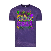 Cloud Purple Mardi Gras squad Vintage Tee - FaDigitalArtStudio