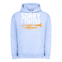 Pigment Grape Ice sorry i tooted funny trumpet player pun gift sarcastic humor quote Urban Hoodie - linhVisuals
