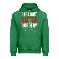 Emerald straight outta surgery funny get well soon gifts post surgery supporti Urban Hoodie - linhVisuals