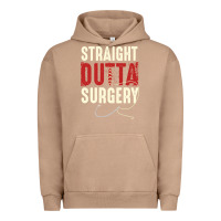 Pigment Burro straight outta surgery funny get well soon gifts post surgery supporti Urban Hoodie - linhVisuals
