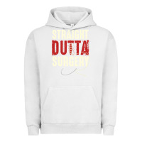 Pigment Lunar Rock straight outta surgery funny get well soon gifts post surgery supporti Urban Hoodie - linhVisuals