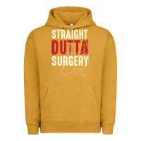 Pigment Peanut Butter straight outta surgery funny get well soon gifts post surgery supporti Urban Hoodie - linhVisuals