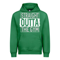 Emerald straight outta the gym Urban Hoodie - linhVisuals