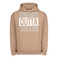 Pigment Burro straight outta the gym Urban Hoodie - linhVisuals