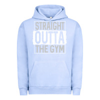 Pigment Grape Ice straight outta the gym Urban Hoodie - linhVisuals