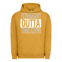 Pigment Peanut Butter straight outta the gym Urban Hoodie - linhVisuals