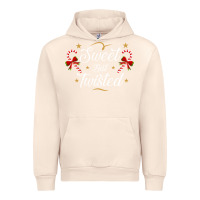 Sandshell sweet but twisted candy cane christmas humor funny and cute gifts for Urban Hoodie - linhVisuals