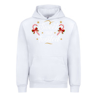White sweet but twisted candy cane christmas humor funny and cute gifts for Urban Hoodie - linhVisuals