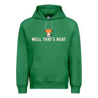 Emerald that's neat whiskey funny saying Urban Hoodie - linhVisuals