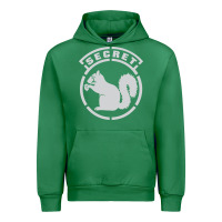 Emerald Secret Squirrel Urban Hoodie - linhVisuals