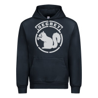 Navy Secret Squirrel Urban Hoodie - linhVisuals