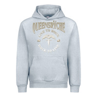 Heather Grey ‘Qüëënsrÿche Live To ock Urban Hoodie - linhVisuals