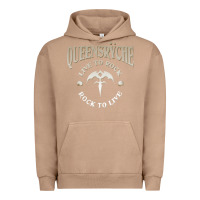 Pigment Burro ‘Qüëënsrÿche Live To ock Urban Hoodie - linhVisuals