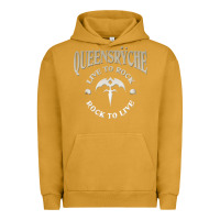 Pigment Peanut Butter ‘Qüëënsrÿche Live To ock Urban Hoodie - linhVisuals