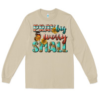 Mushroom pray big worry small Long Sleeve Tee - BundleAndBundleShop