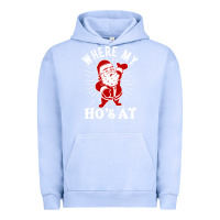 Pigment Grape Ice where my ho's at funny santa christmas pun naughty xmas humor gift Urban Hoodie - linhVisuals