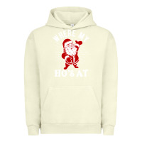 Pigment Pistachio where my ho's at funny santa christmas pun naughty xmas humor gift Urban Hoodie - linhVisuals