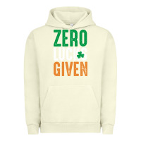 Pigment Pistachio zero lucks given funny st patricks day joke quote lucky shamrock irela Urban Hoodie - linhVisuals