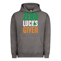 Pigment Tornado zero lucks given funny st patricks day joke quote lucky shamrock irela Urban Hoodie - linhVisuals