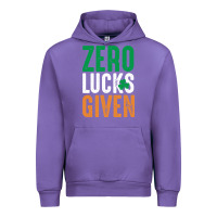 Tulip zero lucks given funny st patricks day joke quote lucky shamrock irela Urban Hoodie - linhVisuals