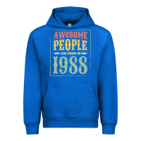Cobalt vintage 1988 awesome people are born in 1988 31st birthday gift for me Urban Hoodie - linhVisuals