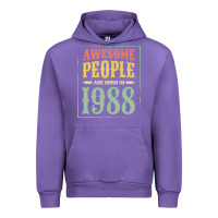 Tulip vintage 1988 awesome people are born in 1988 31st birthday gift for me Urban Hoodie - linhVisuals