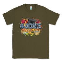 Army Green #done class of 2024 Classic Tee - CowGirlArtShop