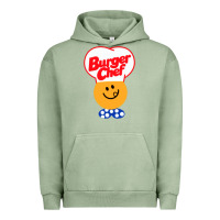 Pigment Oil Green burger chef Urban Hoodie - linhVisuals