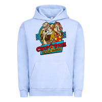 Pigment Grape Ice chip and dale anime character Urban Hoodie - linhVisuals