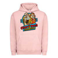 Pigment Salmon chip and dale anime character Urban Hoodie - linhVisuals
