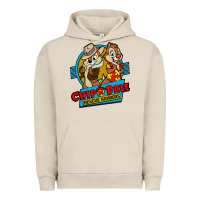 Pigment French Oak chip and dale anime character Urban Hoodie - linhVisuals