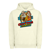 Pigment Pistachio chip and dale anime character Urban Hoodie - linhVisuals