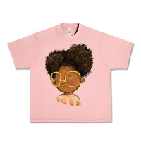 Salmon black girl Urban Heavy Tee - FaDigitalArtStudio