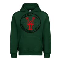Forest Green texas crawfish boil crew Urban Hoodie - linhVisuals
