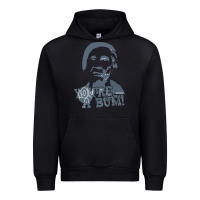 Black rocky Urban Hoodie - linhVisuals
