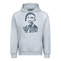 Heather Grey rocky Urban Hoodie - linhVisuals