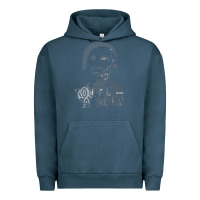 Pigment Midnight Navy rocky Urban Hoodie - linhVisuals
