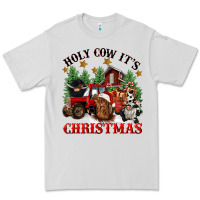 Dove Grey holy cow its christmas Premium Tee - CowGirlArtShop