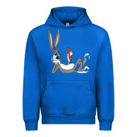 Cobalt funny rabbit 3 Urban Hoodie - linhVisuals